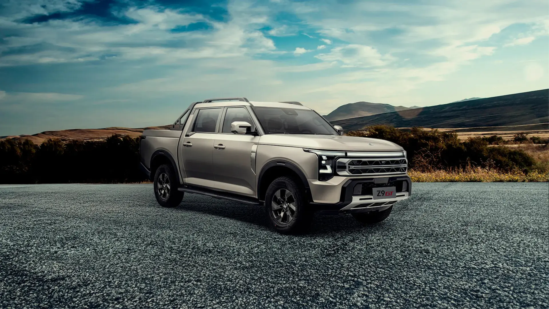 Dongfeng Z9 GT v zlatej farbe